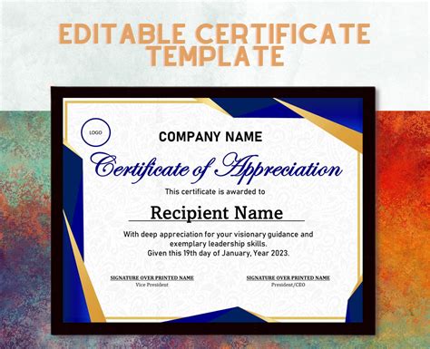 certificate of appreciation wording for guest speakers|Certificate Of Appreciation Examples +23 Free Editable.